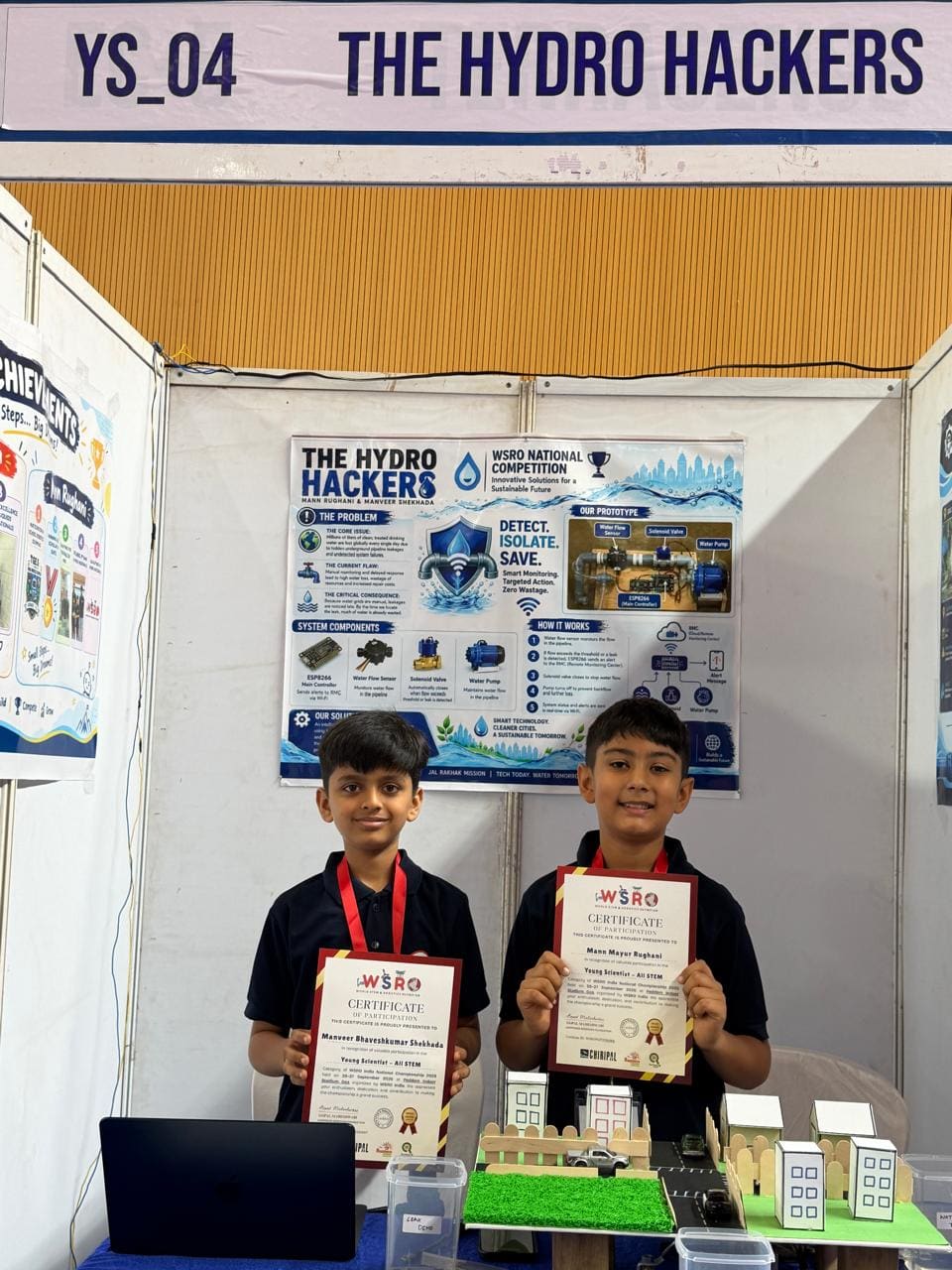 WSRO National Competition - Young Scientist Certificates