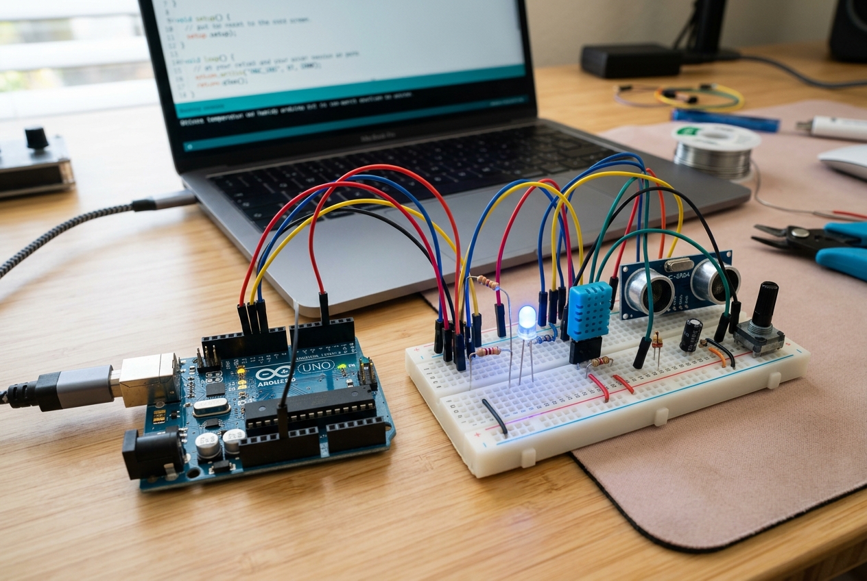 Electronics & IoT - Robotics & Coding Course at RoboSTEM Academy Rajkot